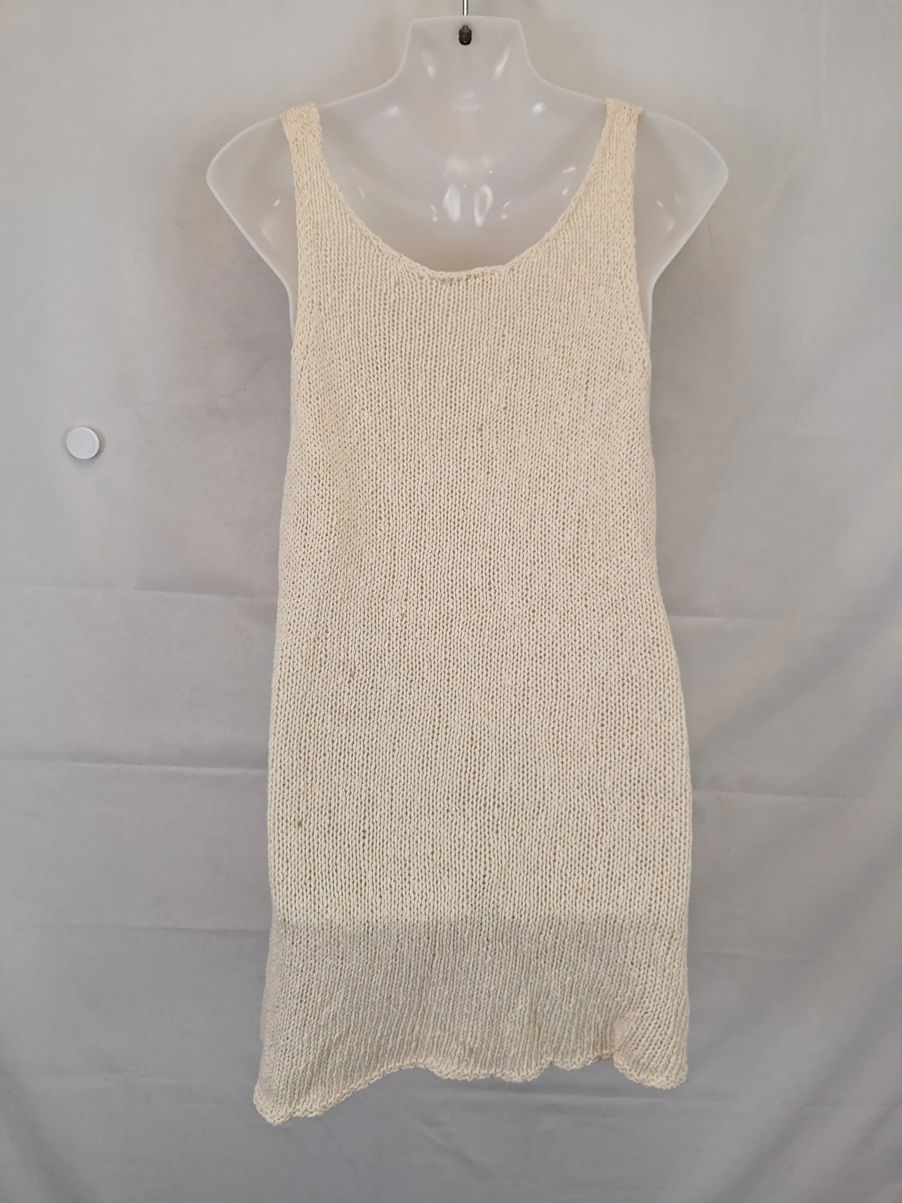 American Vintage Beachside Crochet Mini Dress Size S