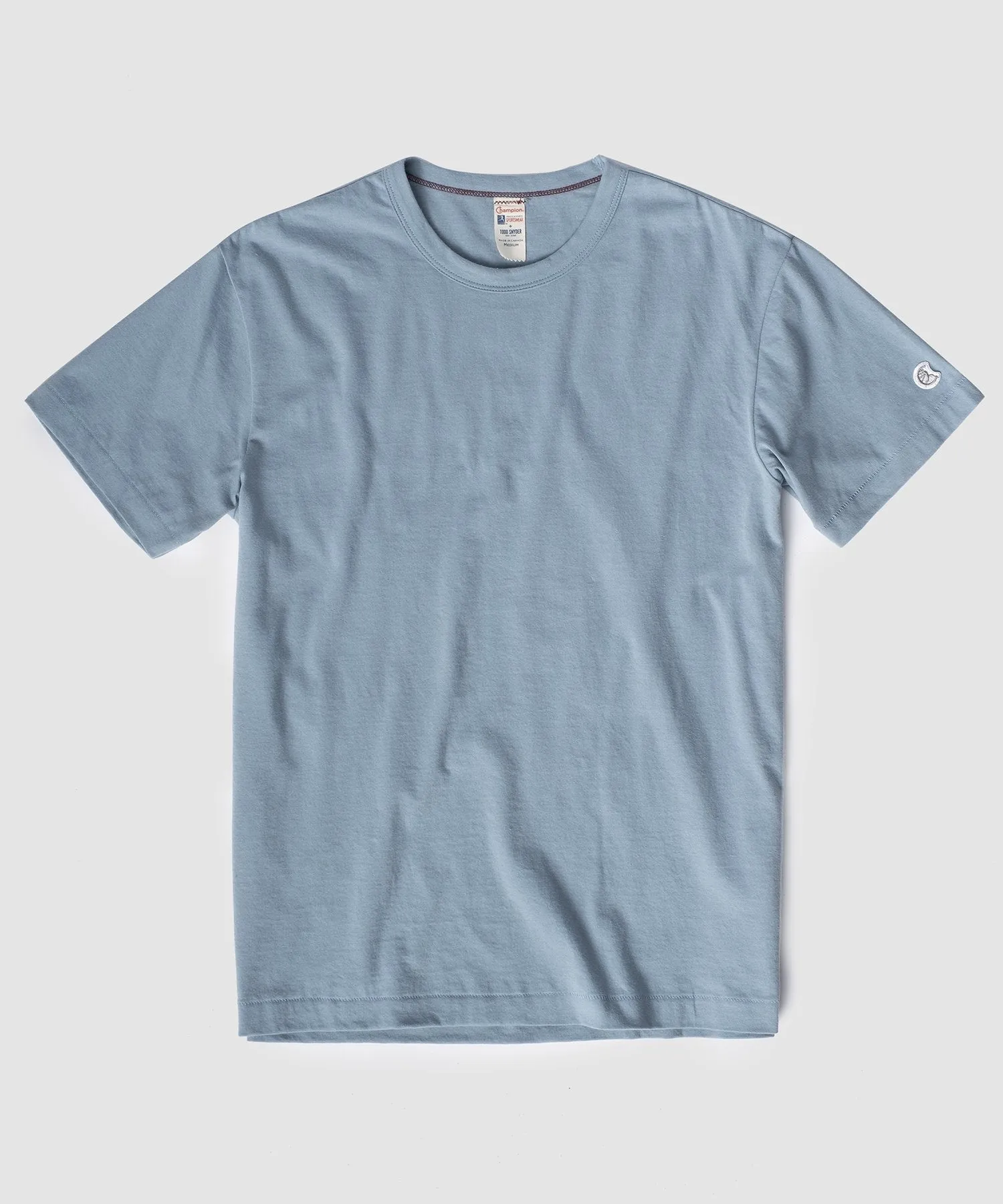 Champion Basic Jersey Tee in Bluestone