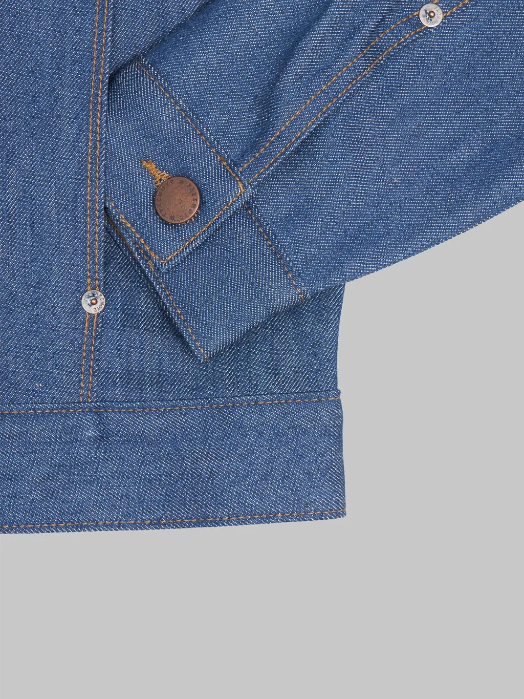Freenote Cloth Classic Denim Jacket 12 Ounce Vintage Blue Denim
