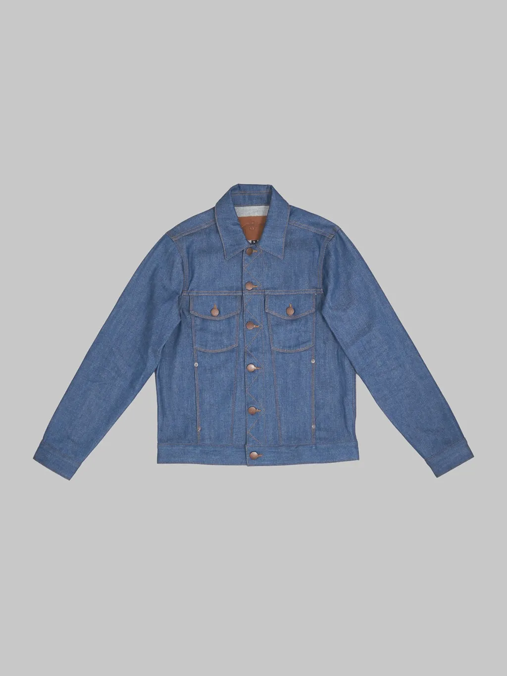 Freenote Cloth Classic Denim Jacket 12 Ounce Vintage Blue Denim