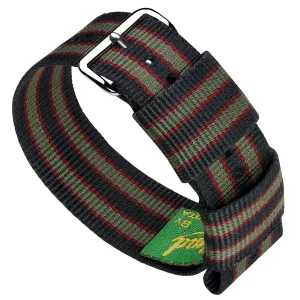 Genuine Vintage Bond US Type Nylon Watch Strap - Polished