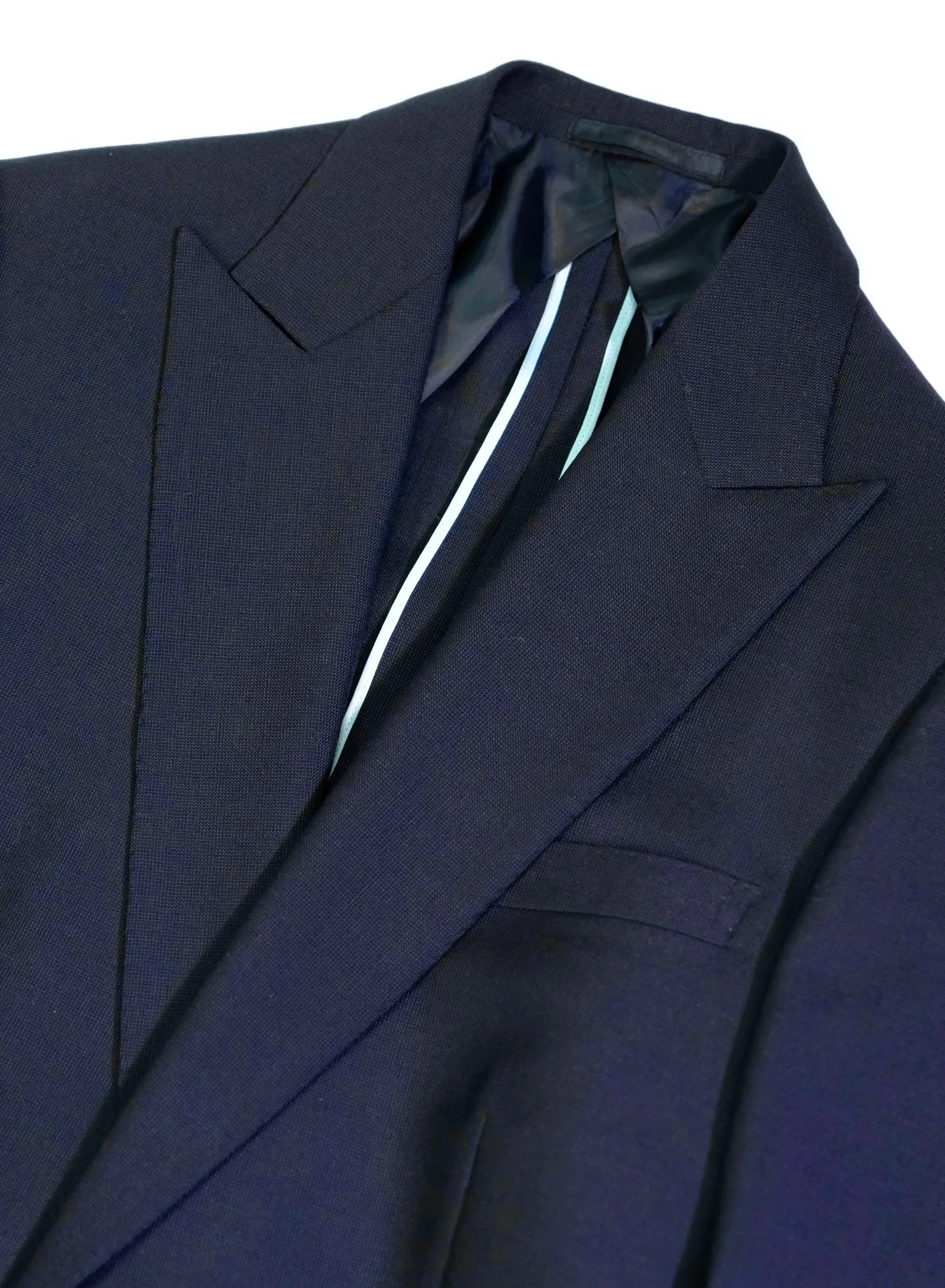 Kilgour - Navy Peak Lapel Wool Suit 50