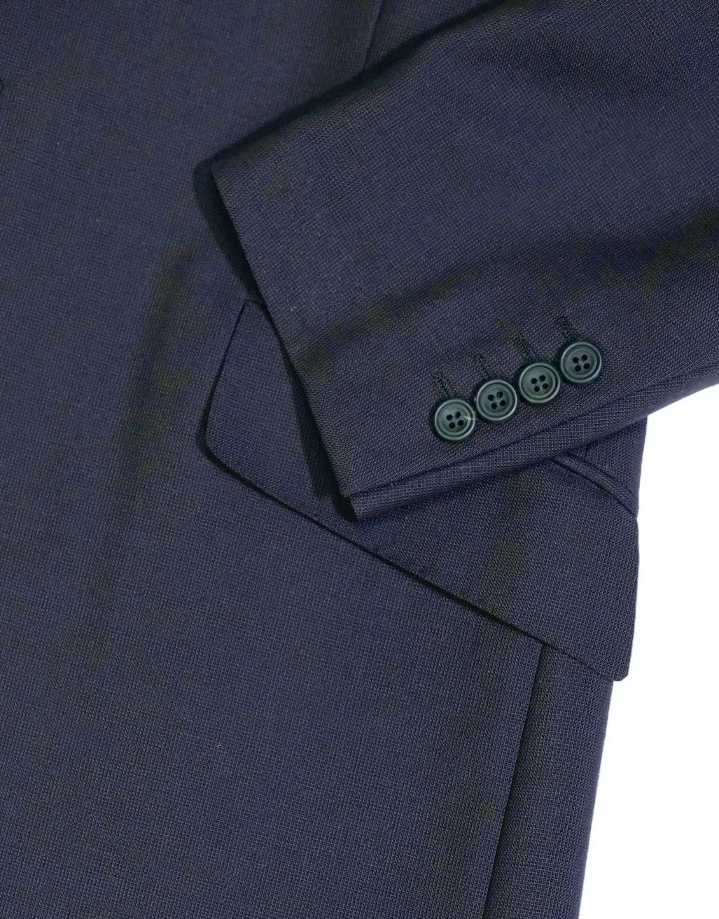 Kilgour - Navy Peak Lapel Wool Suit 50