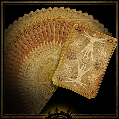 Leonardo Playing Cards (Gold Edition) by Art Playing Cards Company