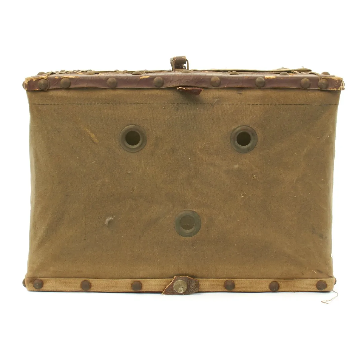 Original U.S. WWII Army 12 Bird Collapsible Pigeon Carrier