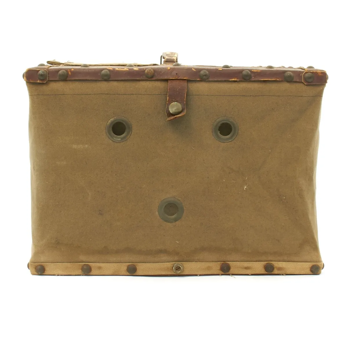 Original U.S. WWII Army 12 Bird Collapsible Pigeon Carrier