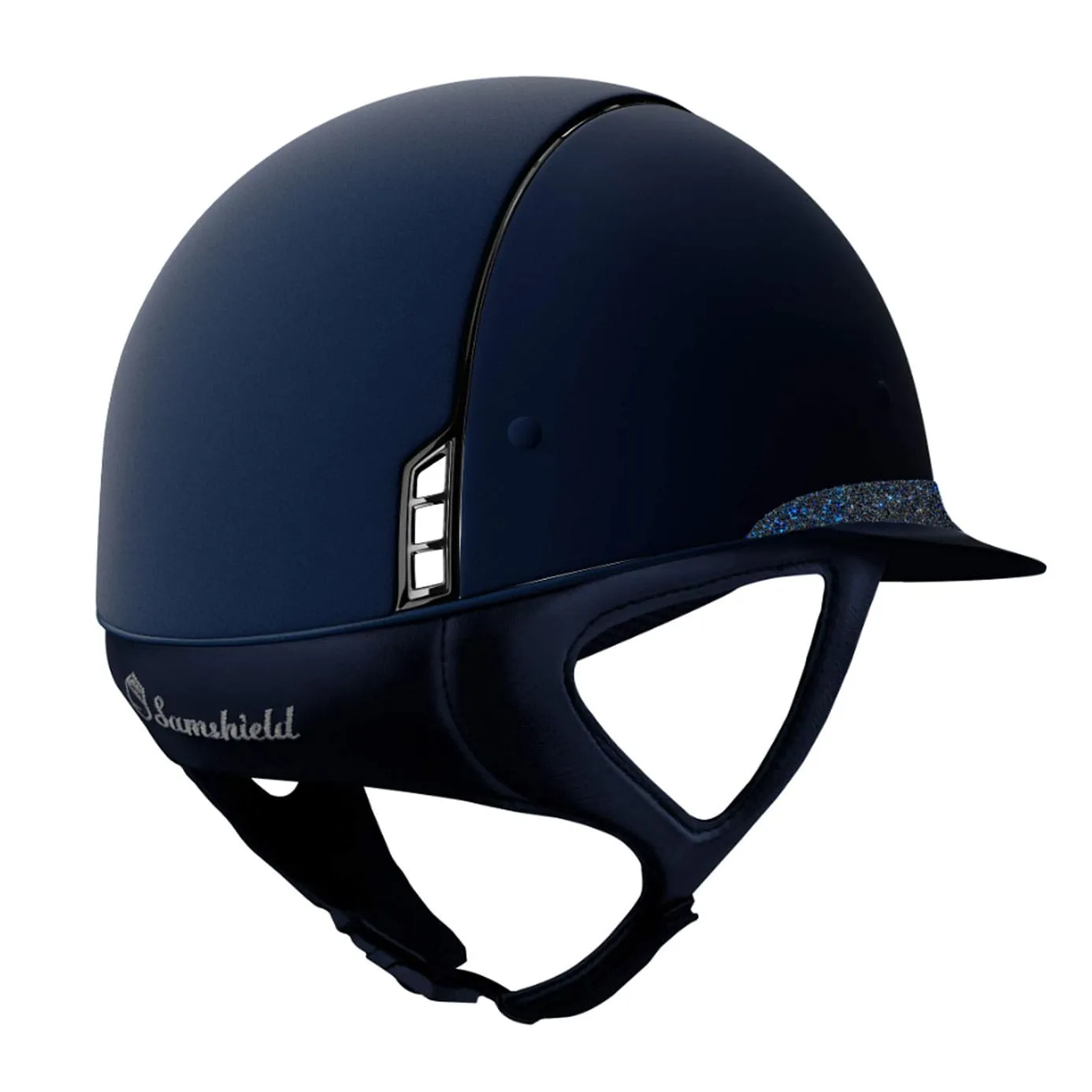 Samshield V1 Miss Shield Navy Shadowmatt with Bermuda Blue Band