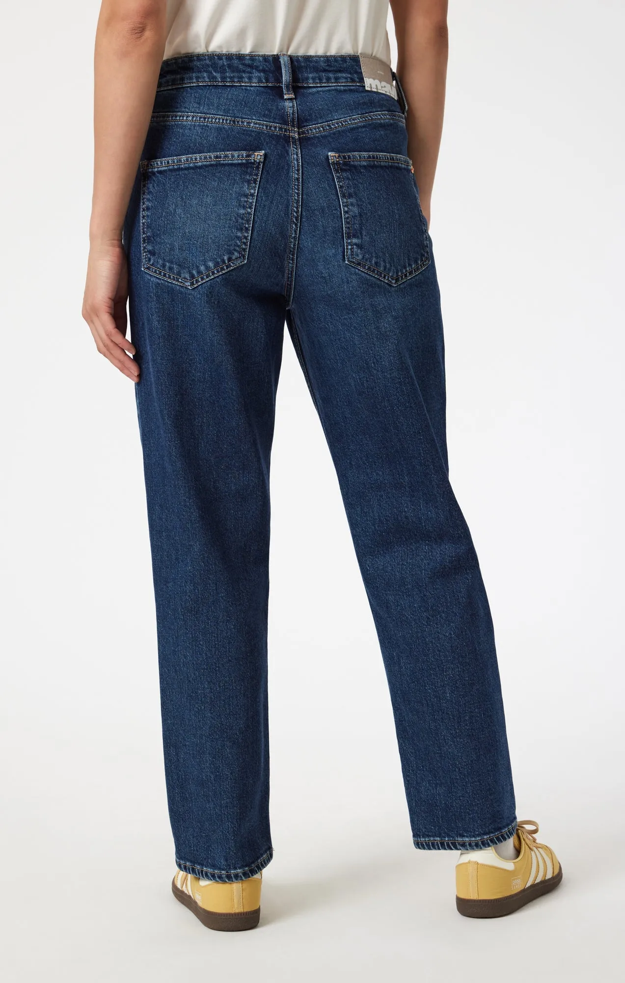 SAVANNAH STRAIGHT LEG IN MID CLASSIC BLUE