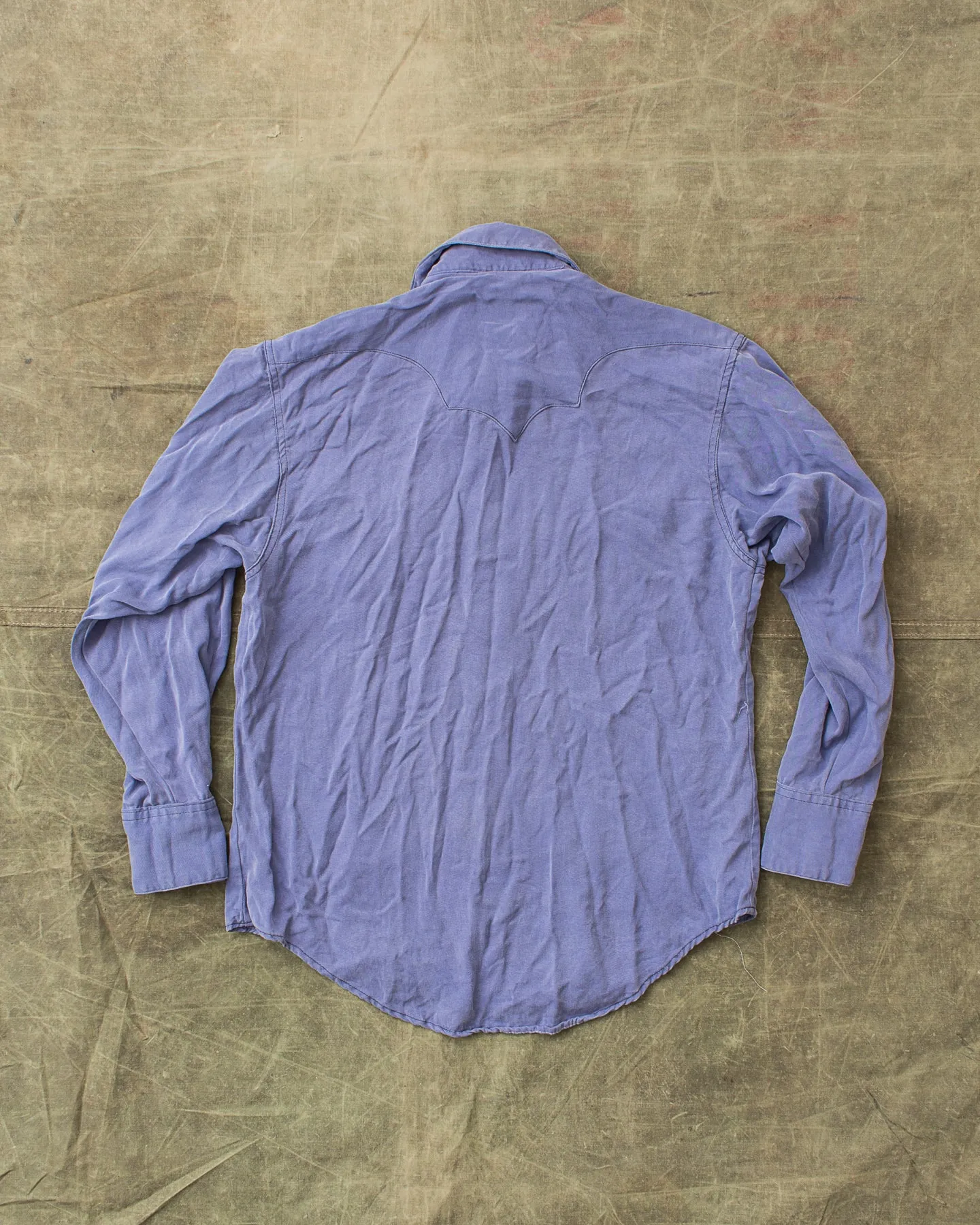 Second Hand Rockmount Relaxed Fit Tencel Western Shirt Size M