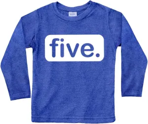 Unordinary Toddler 5th Birthday Shirt Boys 5 Year Old Birthday boy Five Shirt Gifts Fifth