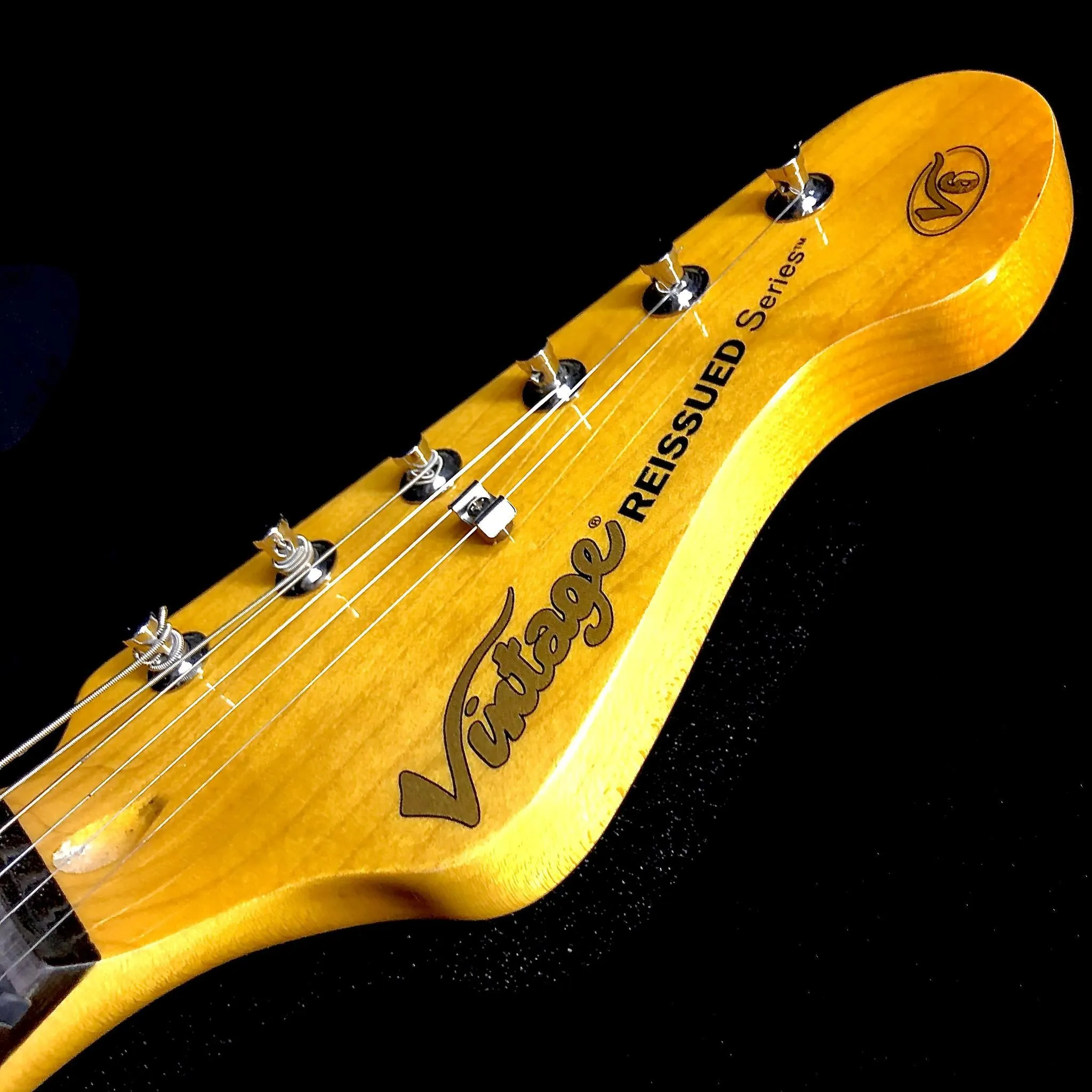 Vintage® V6SSB 'Sunset Sunburst' Chrome Hardware