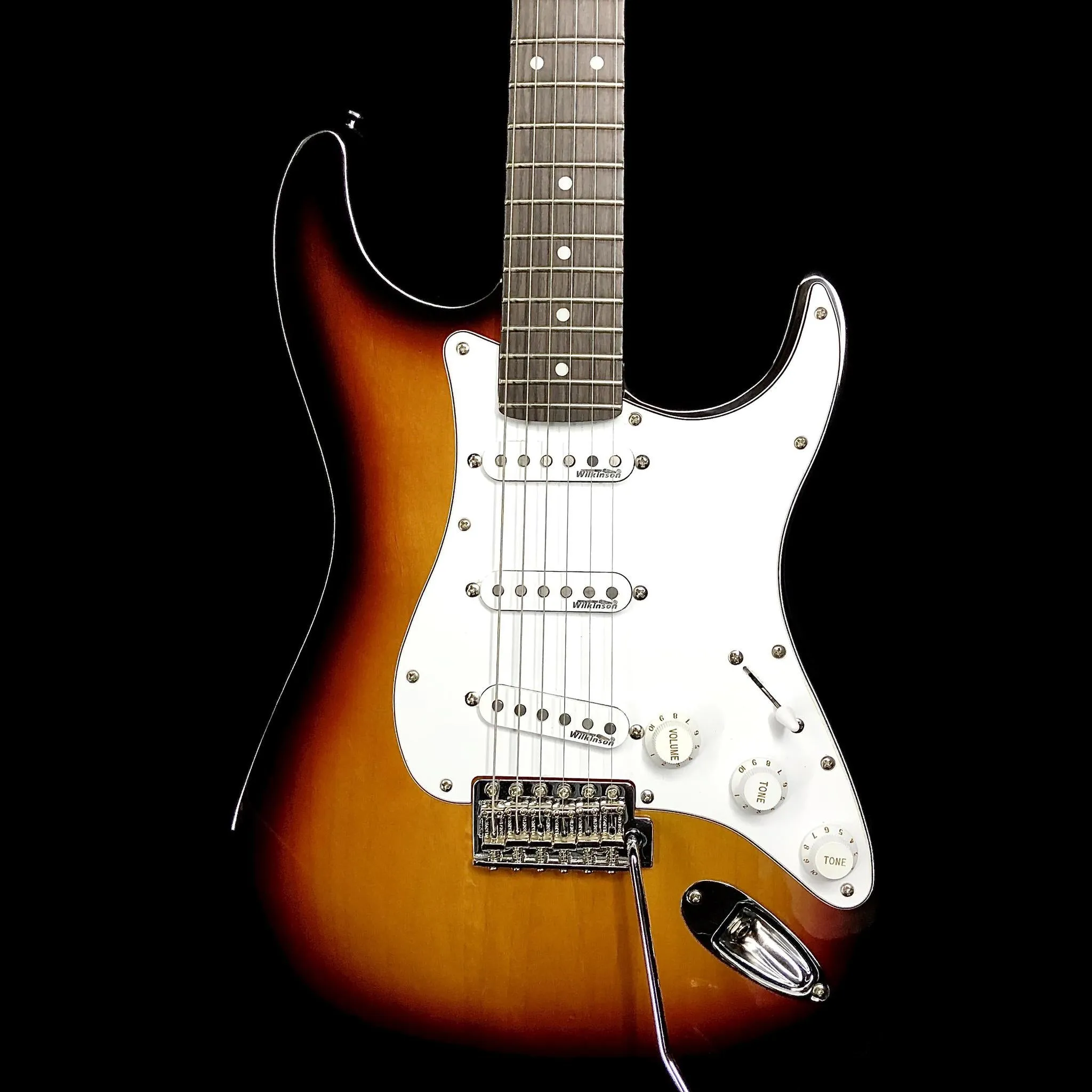 Vintage® V6SSB 'Sunset Sunburst' Chrome Hardware