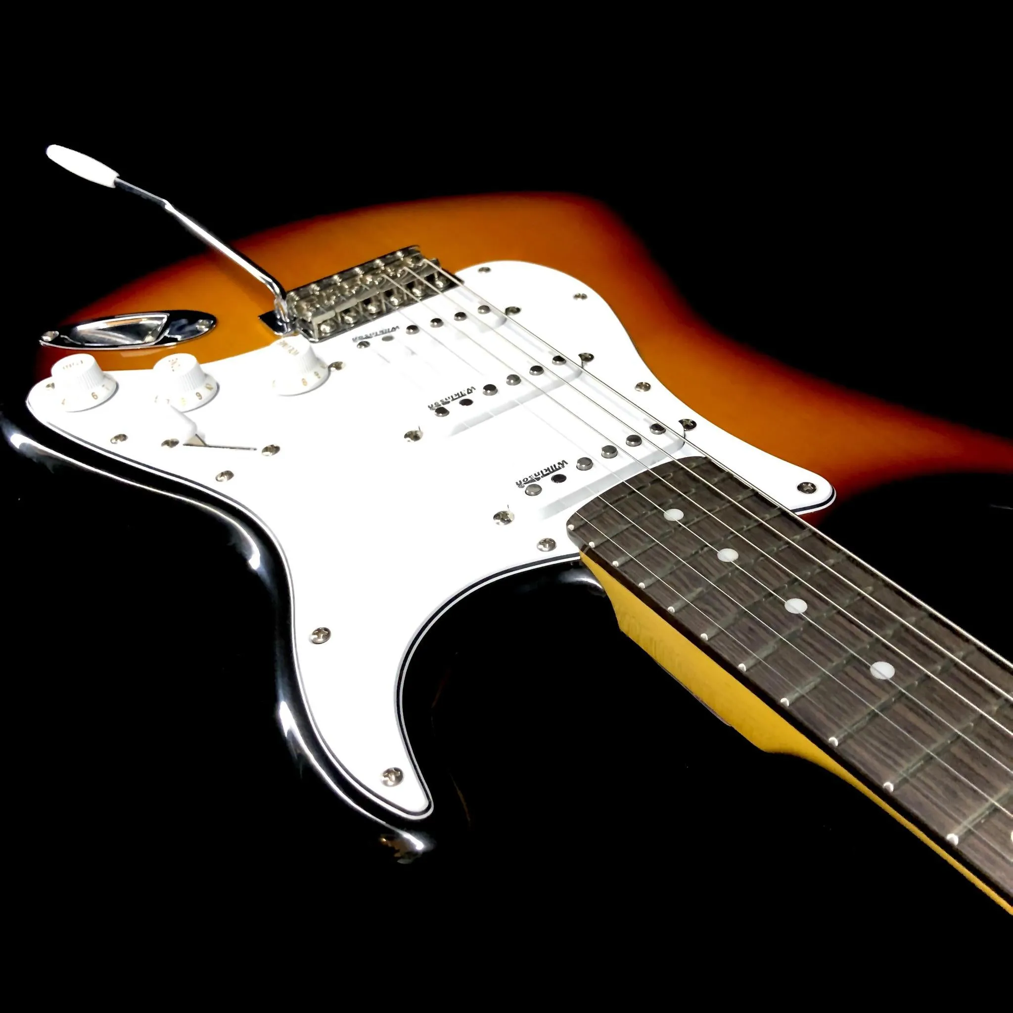 Vintage® V6SSB 'Sunset Sunburst' Chrome Hardware